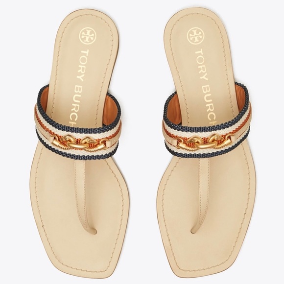 Tory Burch Shoes - Tory Burch Jessa Thong Sandals Dolce De Leche Sz 8